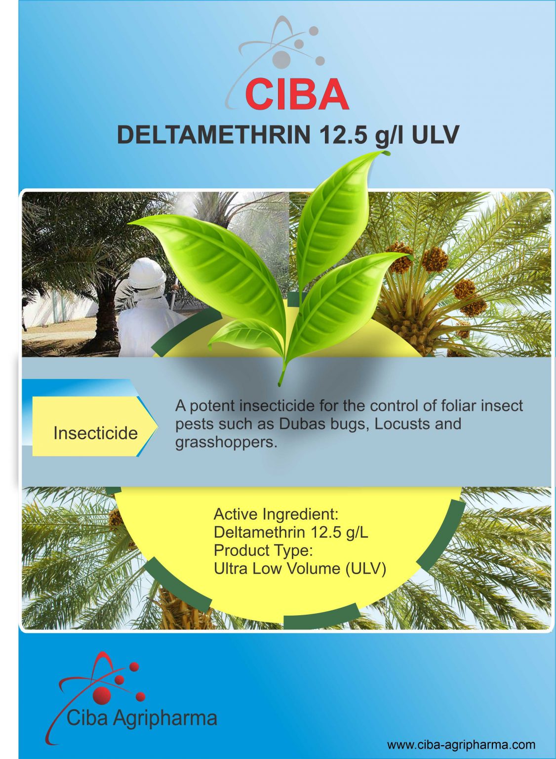CIBA DELTAMETHRIN 12.5G/L ULV – CIBA AGRIPHARMA