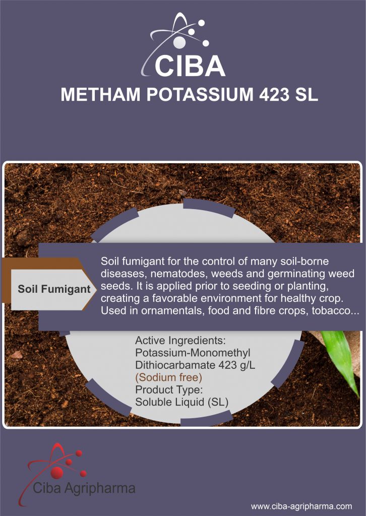 CIBA METHAM POTASSIUM 423 SL – CIBA AGRIPHARMA